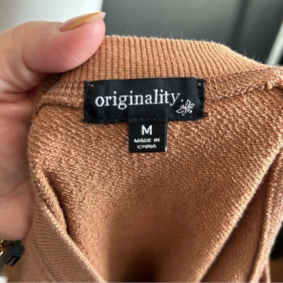 Dry Goods Brown Graphic Crewneck Sweatshirt - Picture 3 of 5